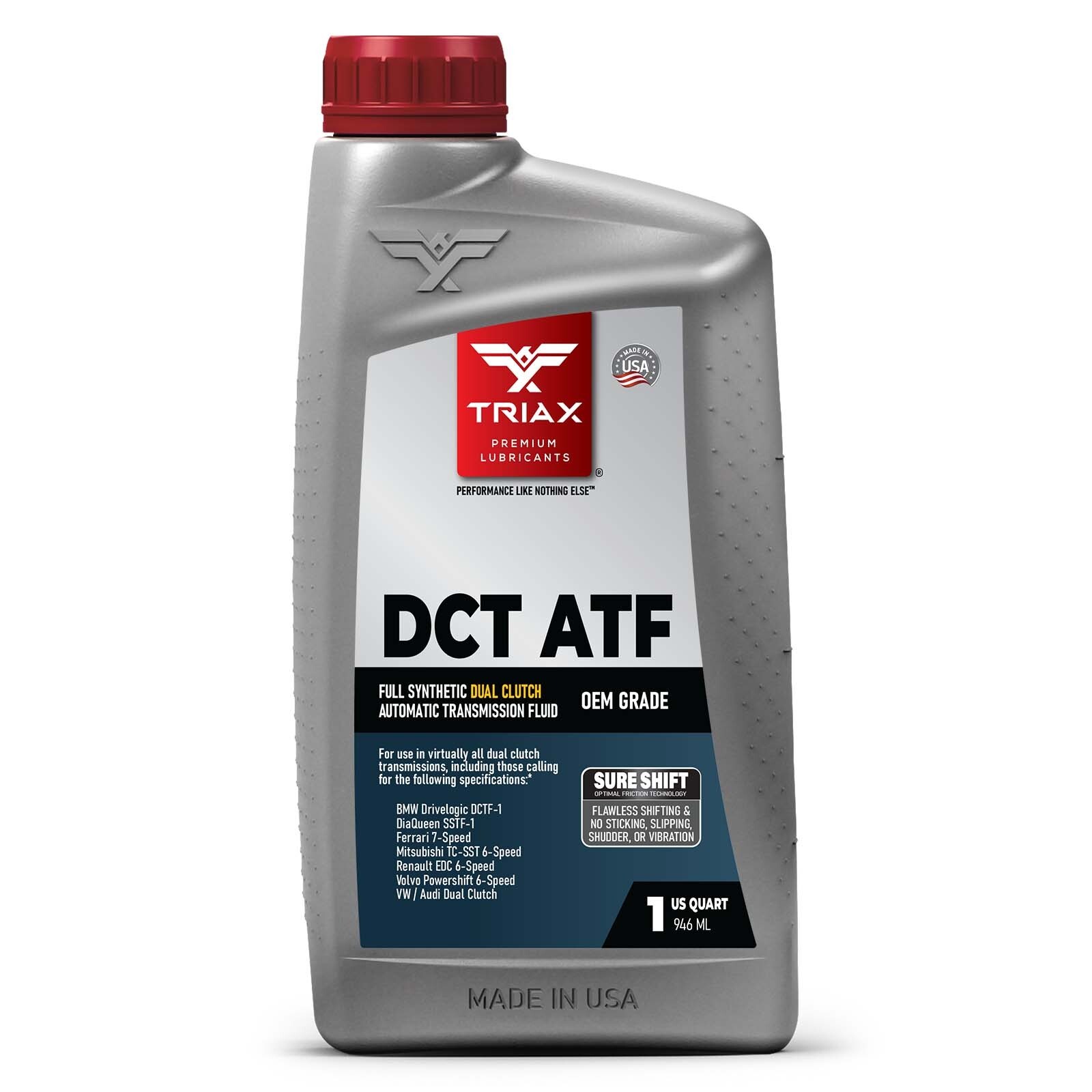 TRIAX DCT ATF Dual Clutch Full Synthetic OEM Grade (1 Quart)