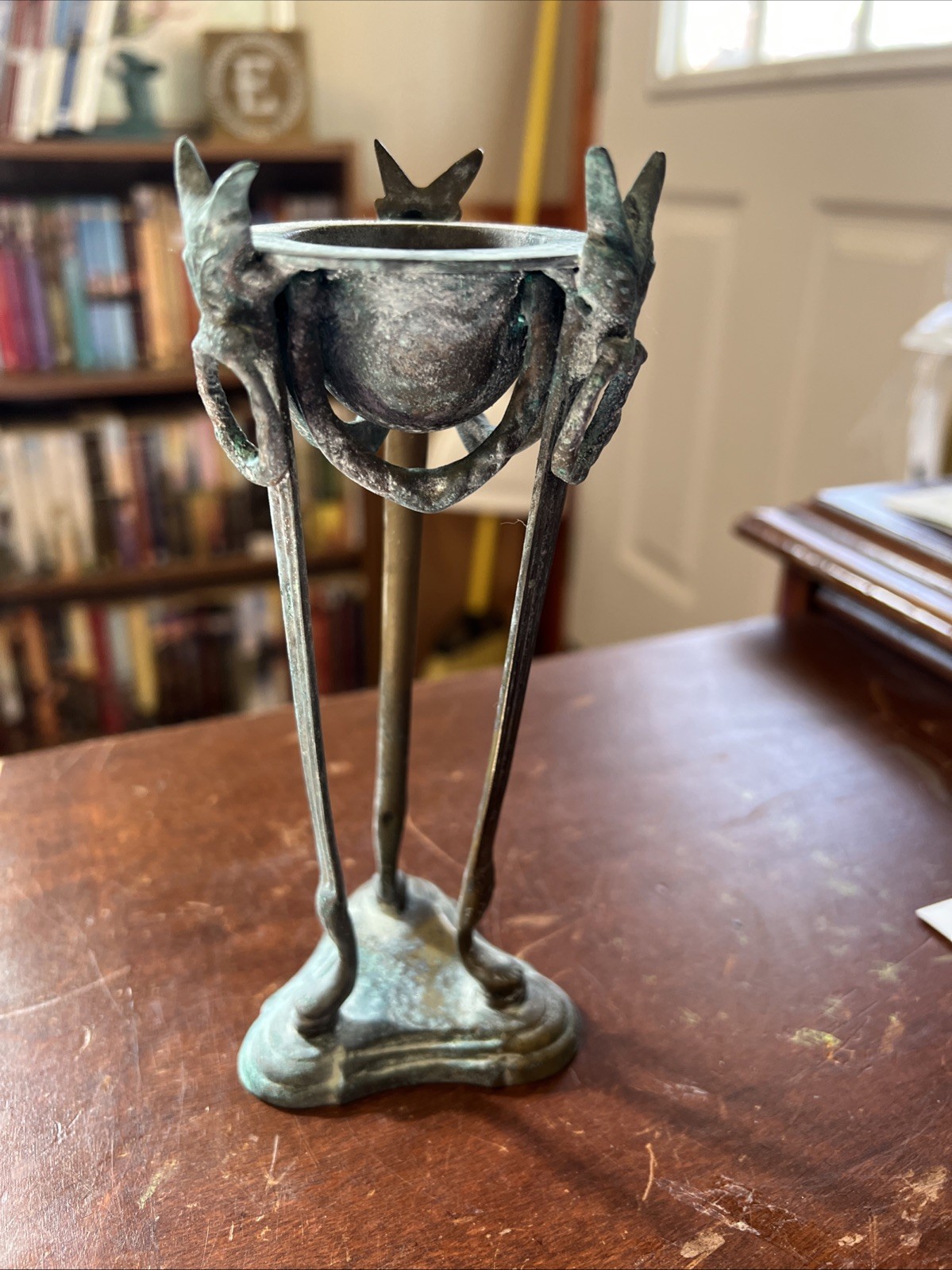 Antique Ornate Bronze Braziers Incense Burners 19th Century