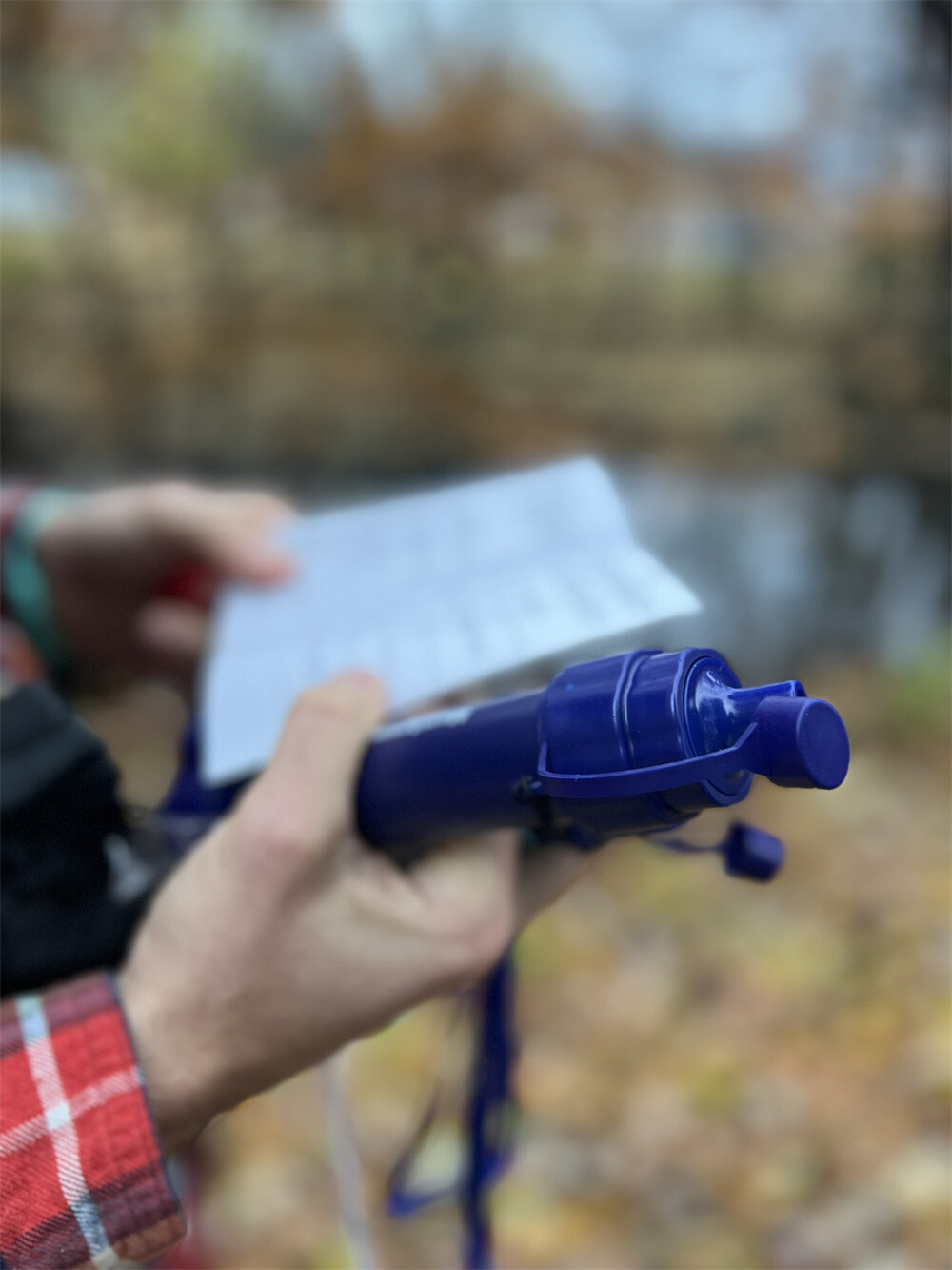 Water Filter Bottle|Personal Water Filter Straw|0.1μm Ultra-Filtration 4-Stage