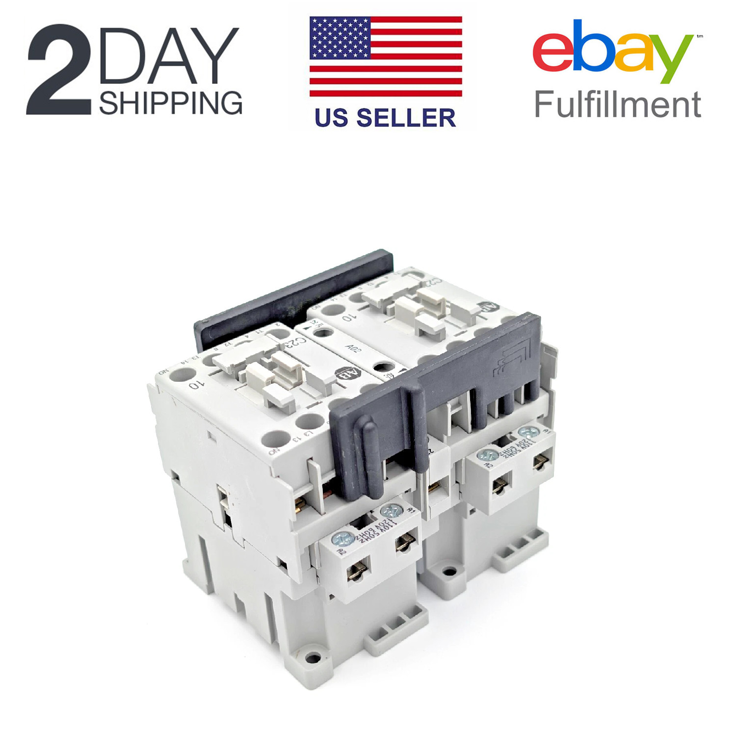 Allen Bradley  104-C23D22 Reversing Contactor 23A 110V 50 Hz / 120V 60 Hz. NEW
