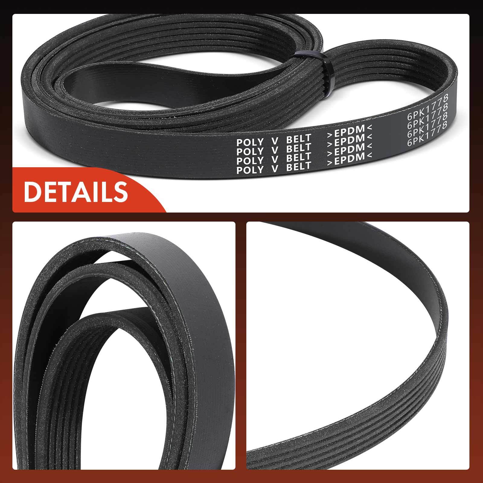 70.08" Serpentine Belt for Hyundai Elantra Tucson Veloster Kia Forte Seltos Soul