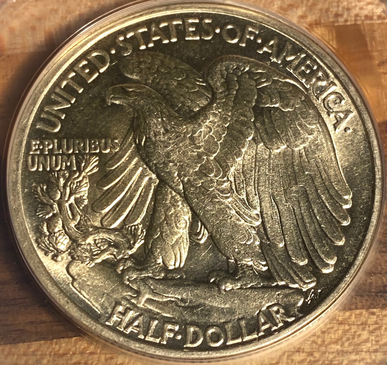 1942-P Walking Liberty Half Dollar - ANACS AU 55