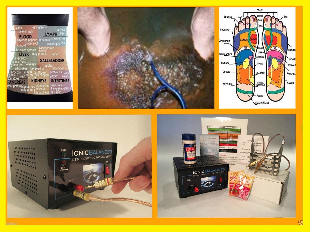 Ionic Balancer Detox Spa  - Strengthens Immune System, Lowers BP, Reduces Pain