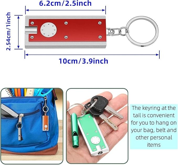 1~500x Mini Keychain Flashlight LED Light Bulk Small Flashlight for Outdoor Lot