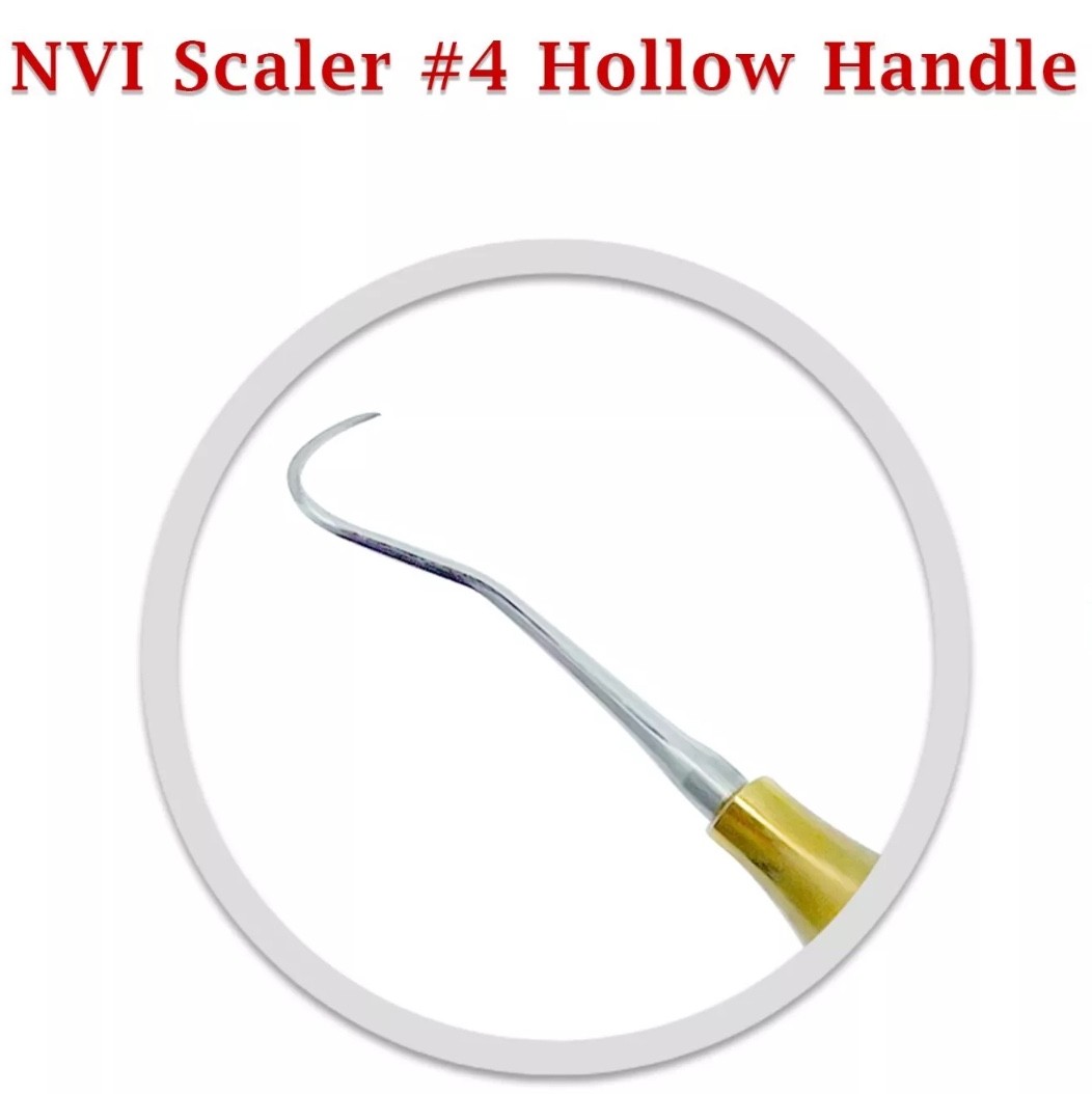 NEVI4 Double End 4 Nevi Dental Posterior Scaler Hollow Handle