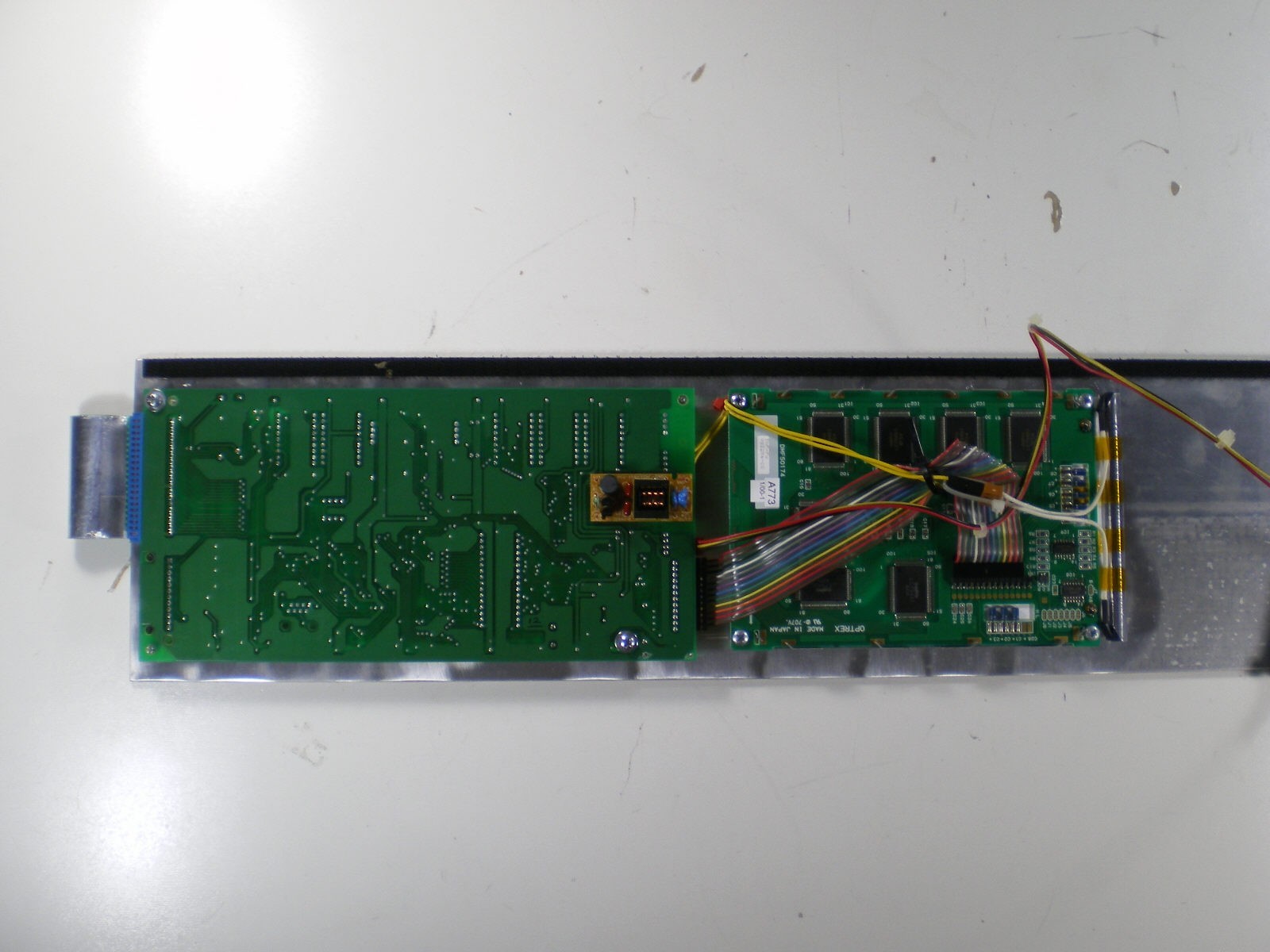 Landice L7 Executive Trainer Treadmill Display Console Overlay Panel board READ!