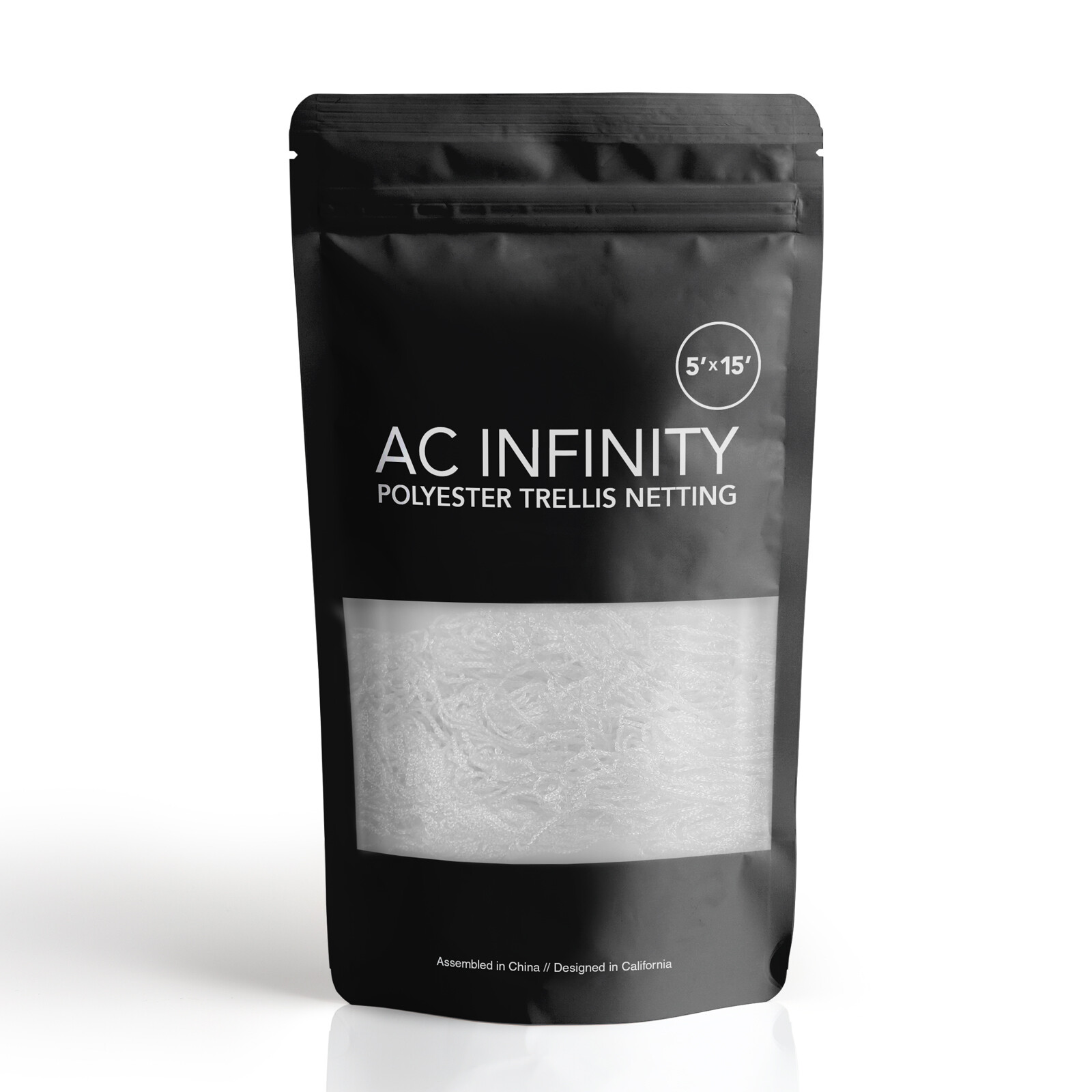 Polyester Plant Trellis Netting 5x15' Flexible Heavy-Duty Grow Net for Gardening