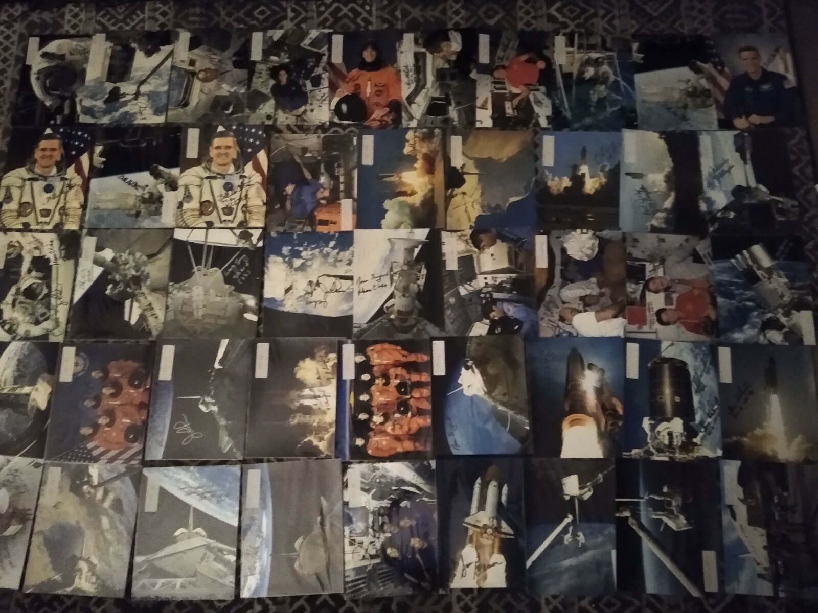 NASA Astronaut Autograph Lot (250 Items, 300+ Signatures)