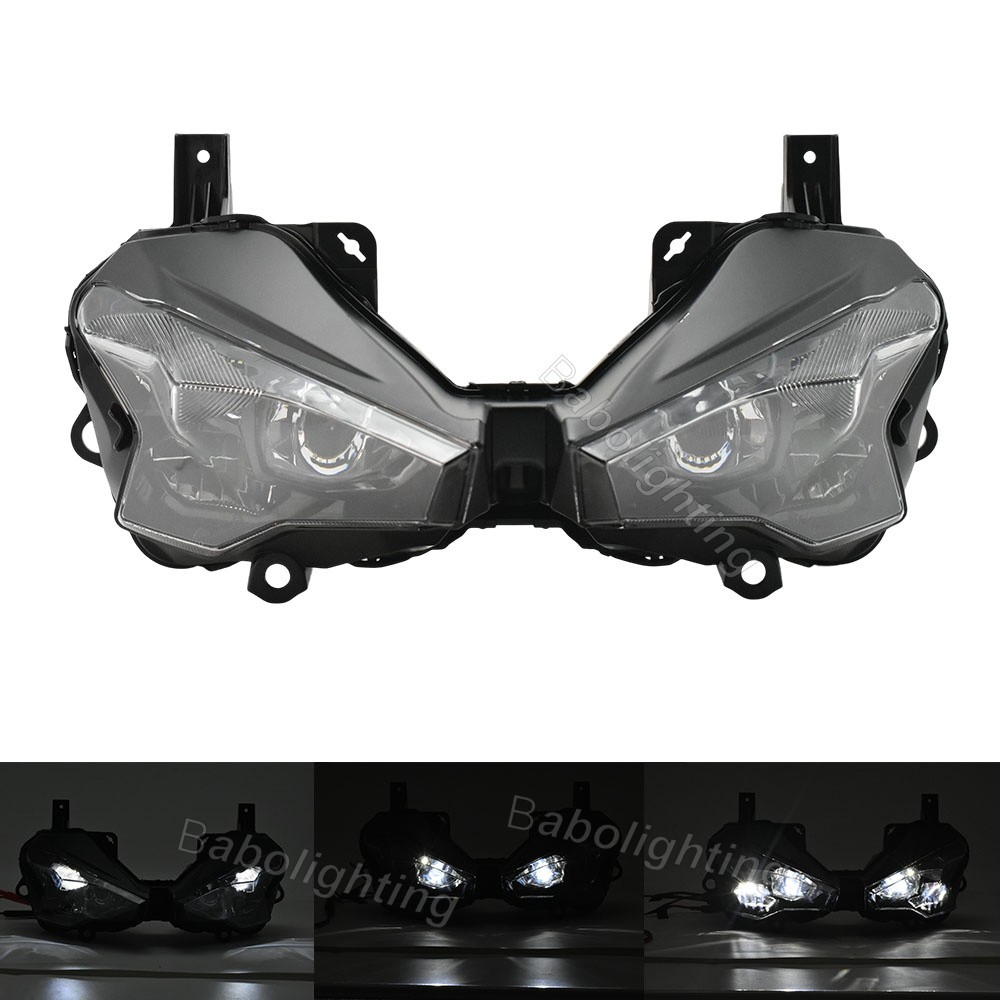 For Kawasaki Ninja 500 SE / ZX-6R 2024 2025 LED Headlight With DRL Hi/Low Beam