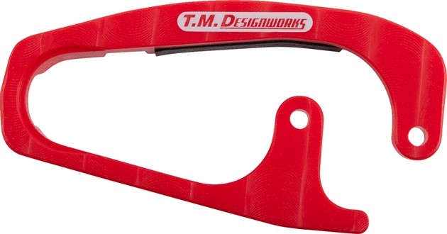 TM Designworks Front Chain Slider Red for Honda TRX450R Sportrax 450R 2004-2014