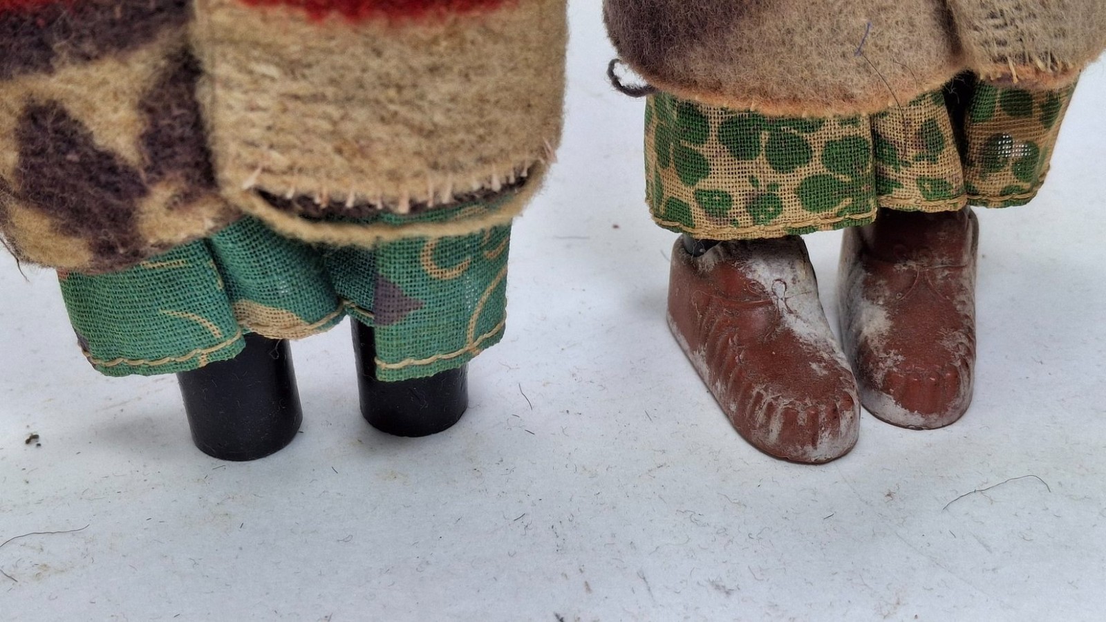 Skookum Bully Good Indian Native American Dolls ~ Lot of 4 Mom baby, 3 children