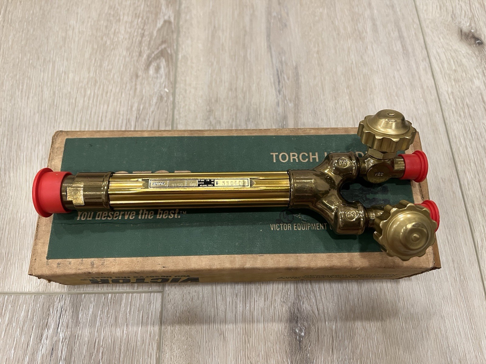 Victor 315C Cutting Welding Torch Handle 0382-0017 Journeyman Fits CA2460 USA