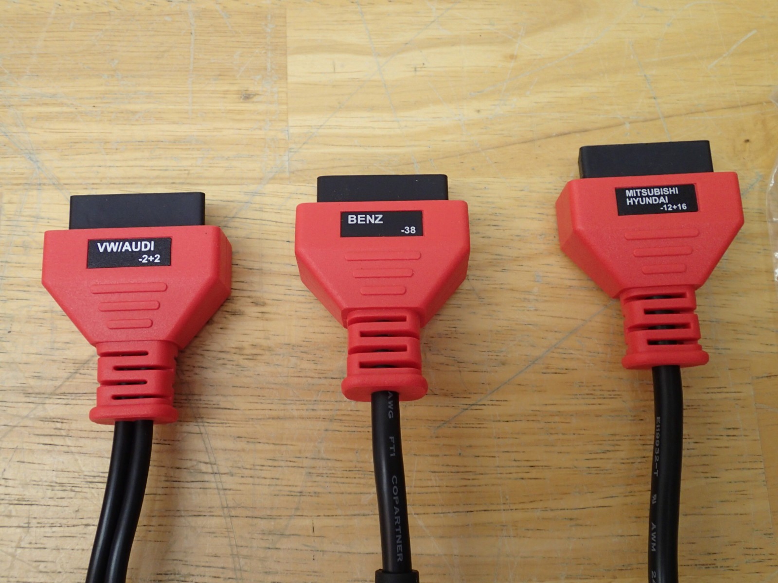 Autel Mixed Lot of 11 Adapters for Maxisys MS906 Nice