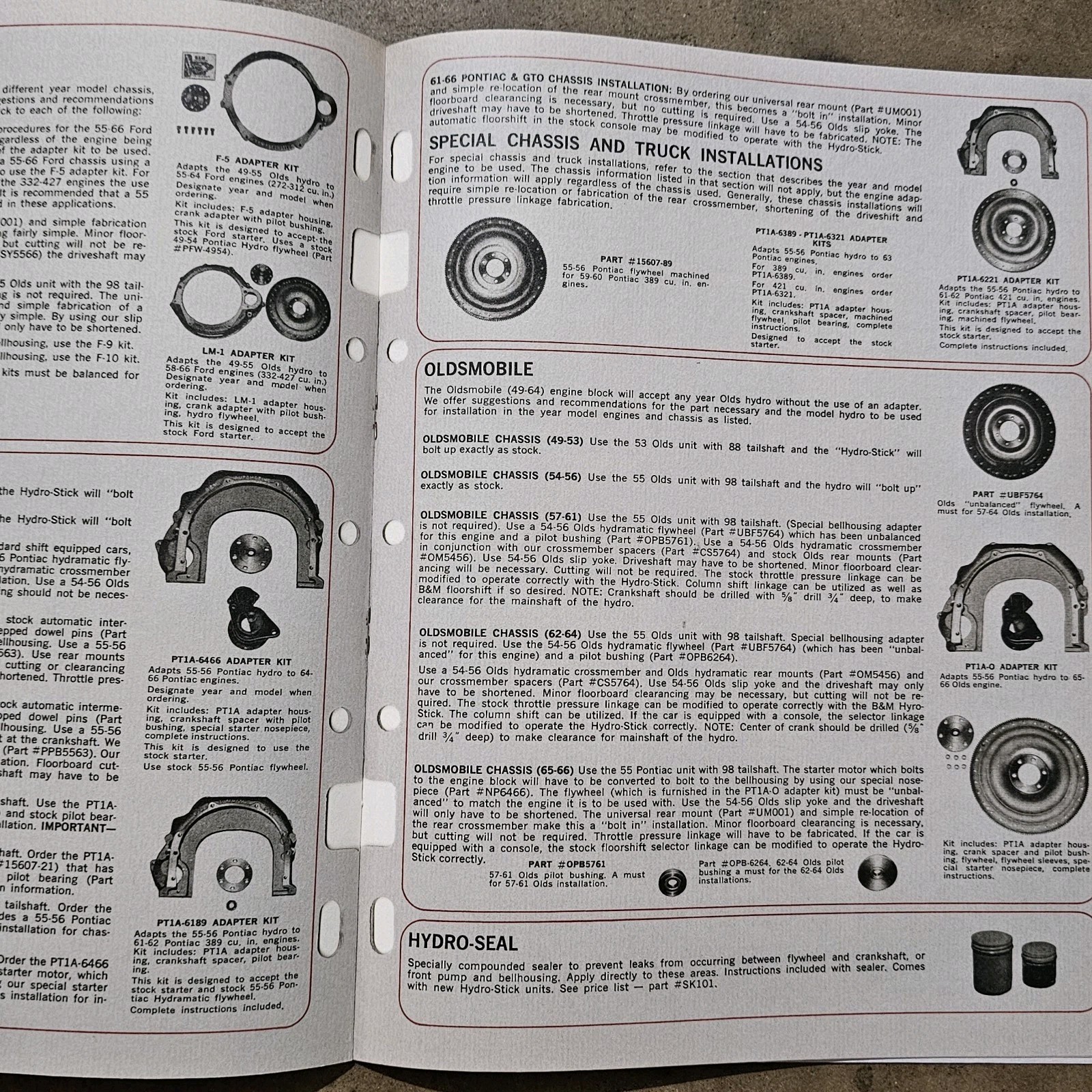 1967 B&M Transmission Shifter Catalog Drag Racing Hot Rod Gasser scta nhra auto