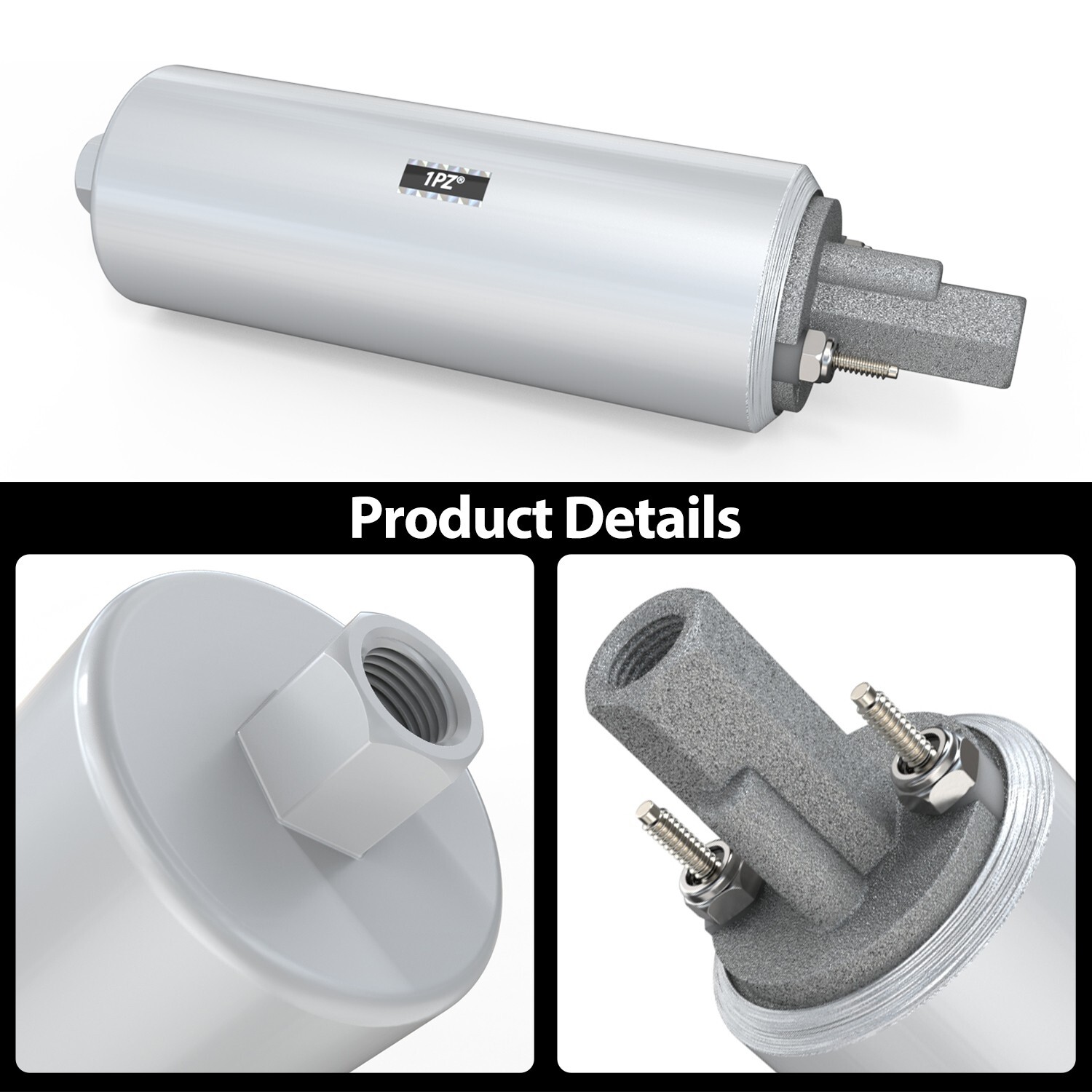 Genuine GSL392 Walbro 255LPH External Inline High Pressure Fuel Pump 650 HP