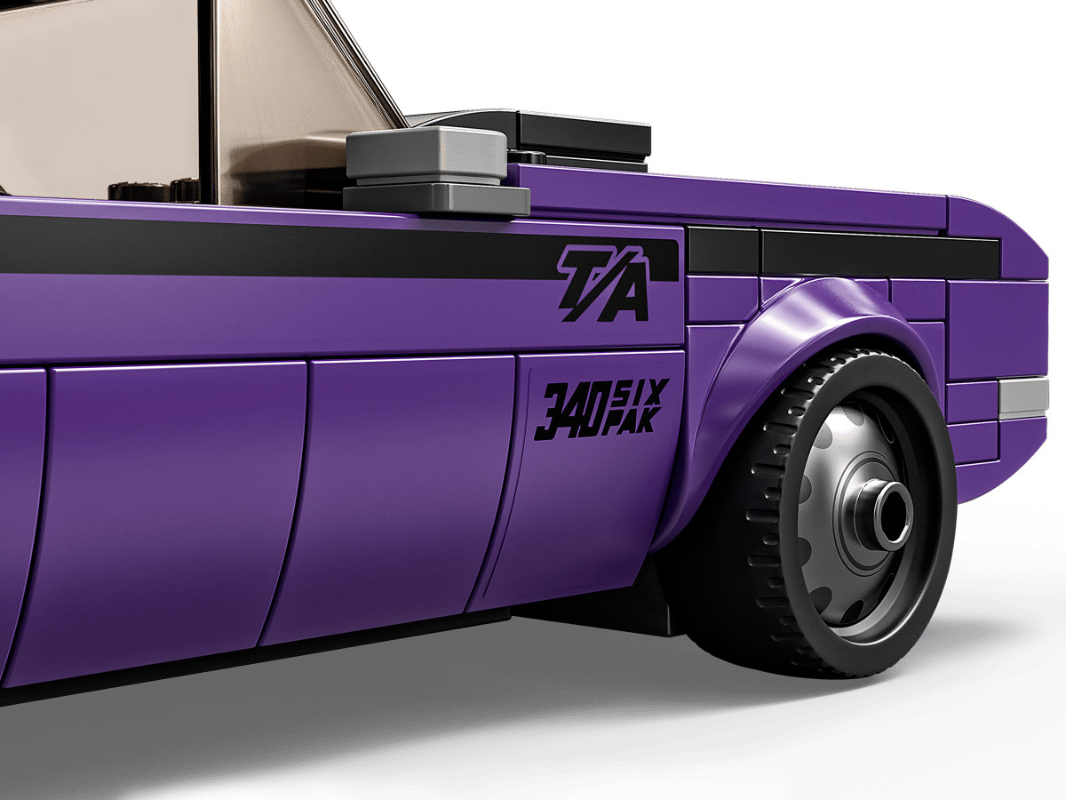 Lego Mopar Dodge SRT Top Fuel Dragster and 1970 Dodge Challenger T/A 76904 New