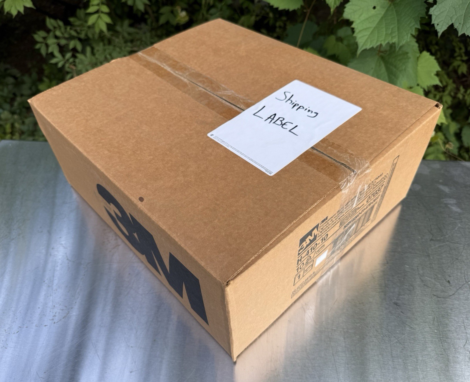 Box of 10 - 3M Hood H-410-10 / 07037(AAD) with Collar QC for PAPR , H-410 New