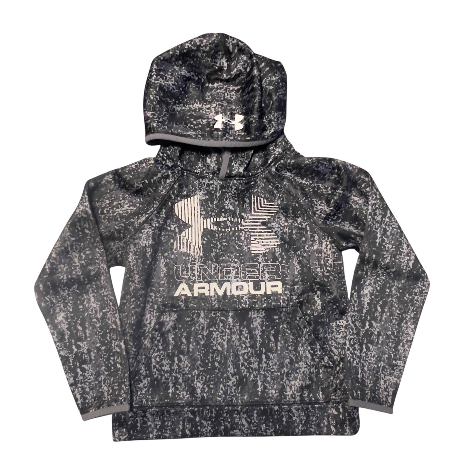 Lot Of 4 Under Armour Nike Sz 7 Boys Shirts Hoodie Fitted Loose Coldgear