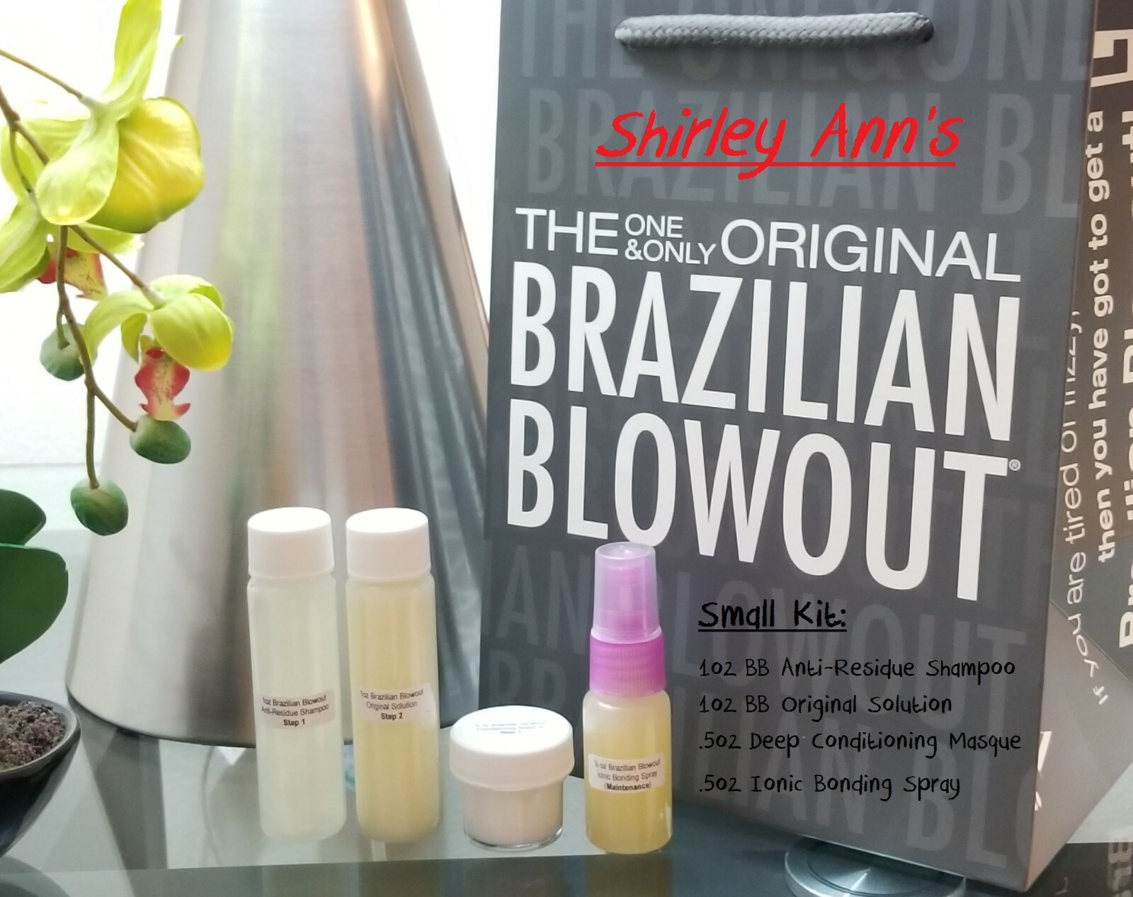 Brazilian Blowout Original Solution - 1oz Kit w/ Ionic Bonding Spray