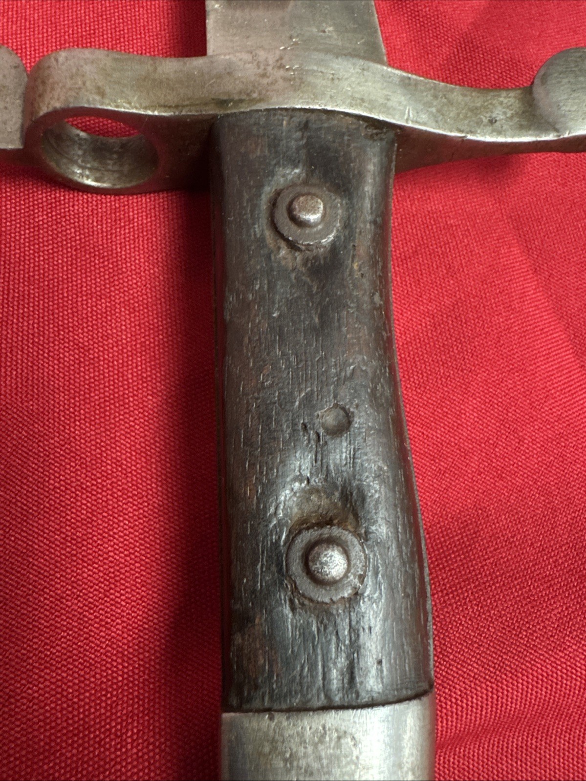PORTUGUESE MODEL 1885 BAYONET WITH SCABBARD MARKED STEYR A946