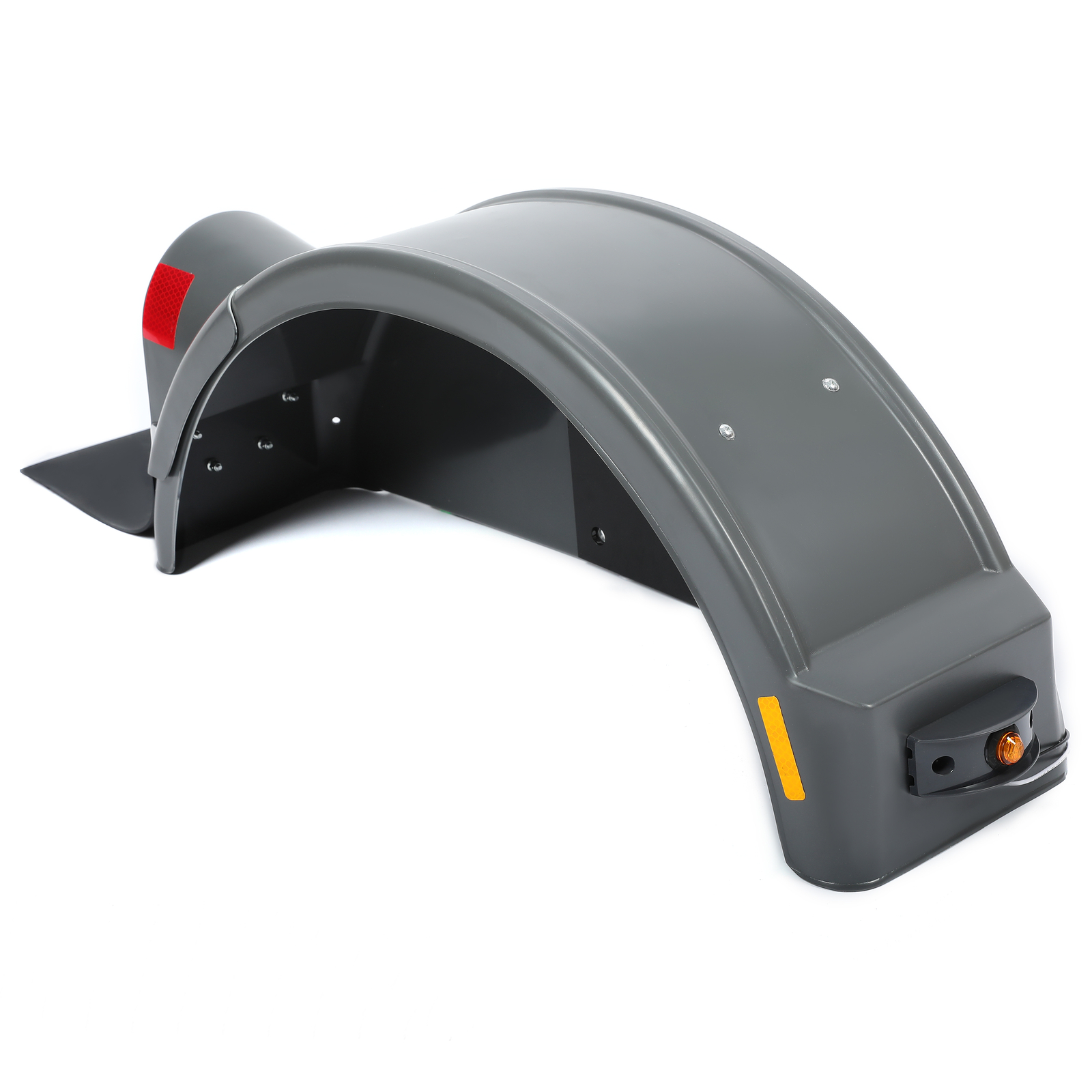 RH Fender Plastic Gray W/ Sealed Light For Demco Kar Kaddy Tow Dolly Trailer