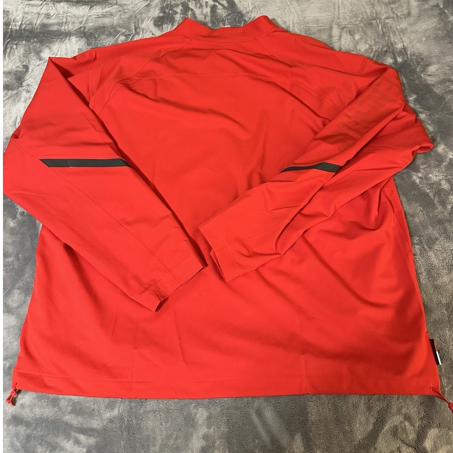 Under Armour Red Quarter Zip Pullover Jacket Mens 3XL Athletic Performance
