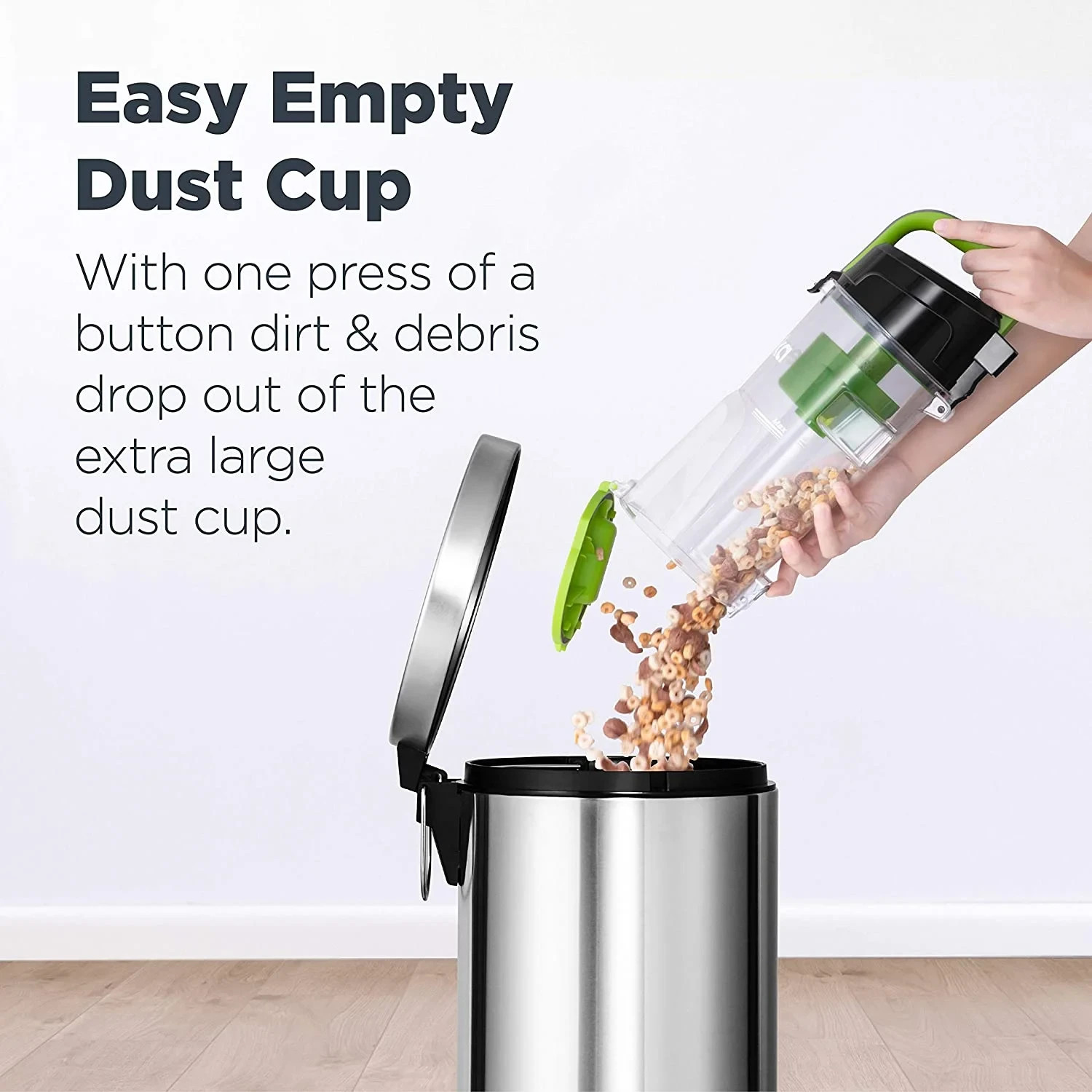 Eureka Airspeed Bagless Upright Vacuum Ultra Lightweight NEU100 Green/Black New