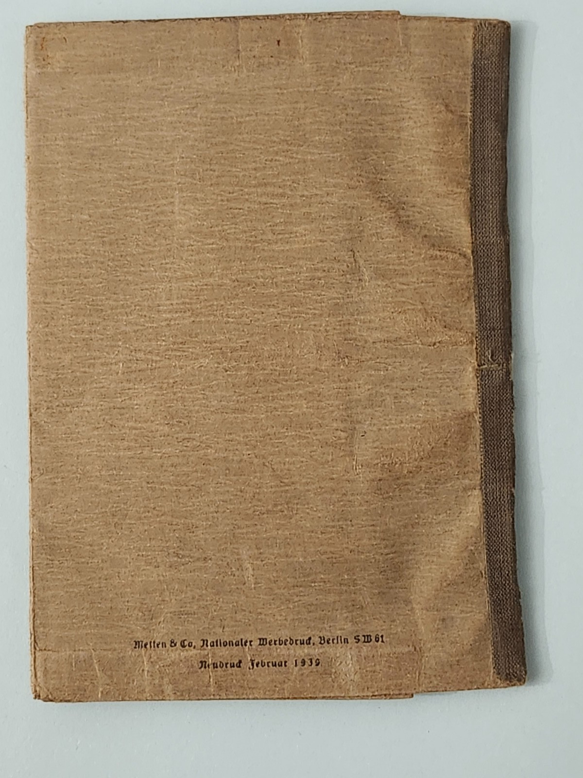 WW2 Germany. Military ID Marburg 1940