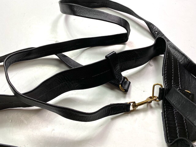 CIVIL WAR US UNION OFFICER M1851 LEATHER SWORD SABER BELT & BUCKLE