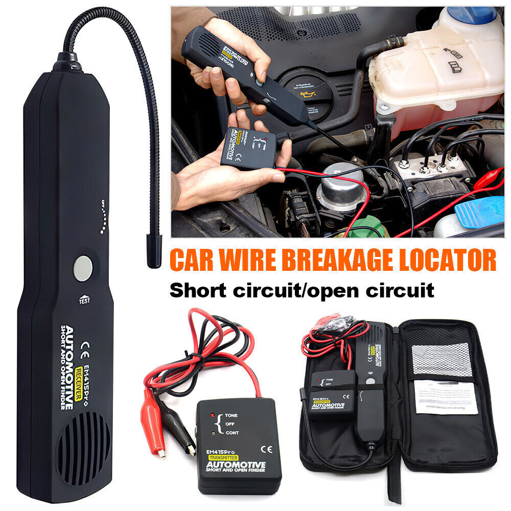 Automotive Short and Open Finder Circuit Tester DC 6-42V Car Wire Tracker Tool