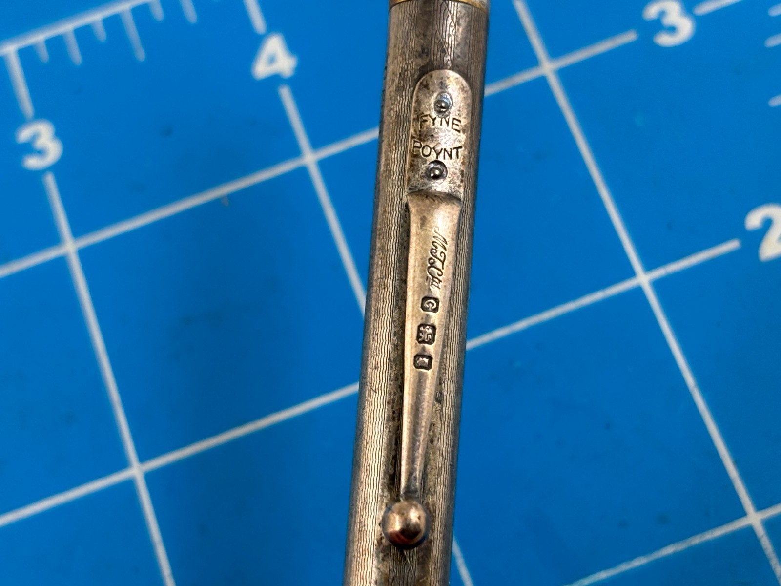 Judd's Nice Vintage Fyne Point Hallmarked Pencil