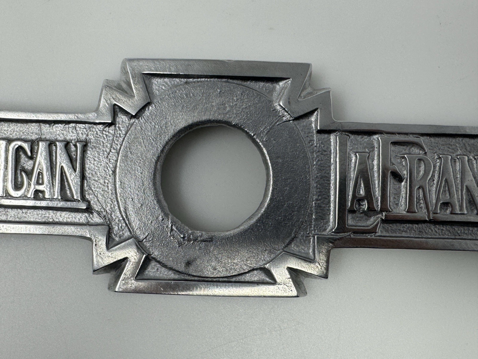 American LaFrance GMC Cosmopolitan Fire Engine Truck Radiator Emblem 1927-31