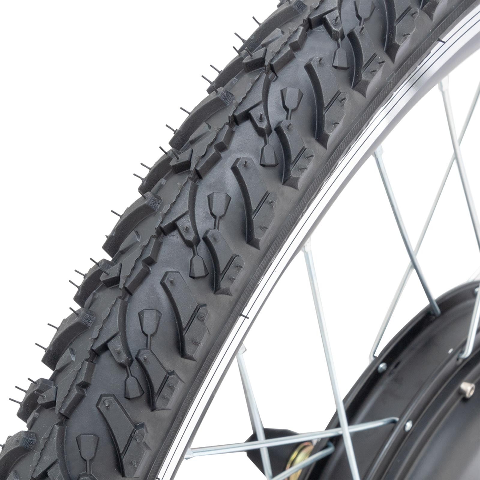 24 in Electric Bicycle Conversion Kit Front Wheel Ebike Motor Tire 48V 1000W