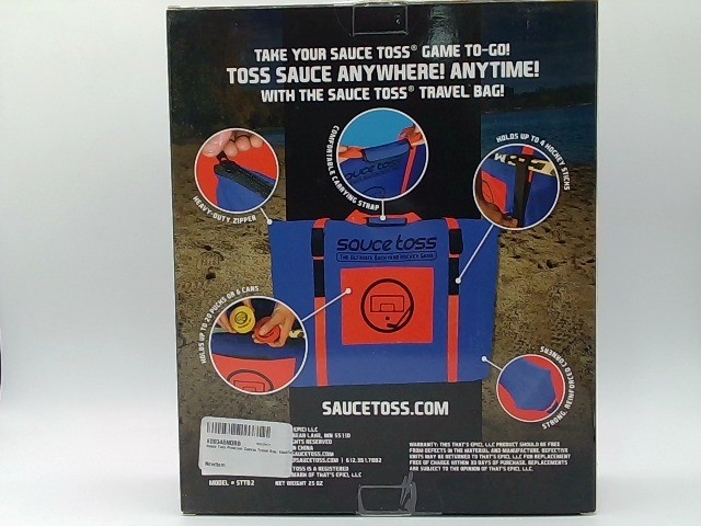 Sauce Toss Premium Canvas Travel Bag One Size, Blue