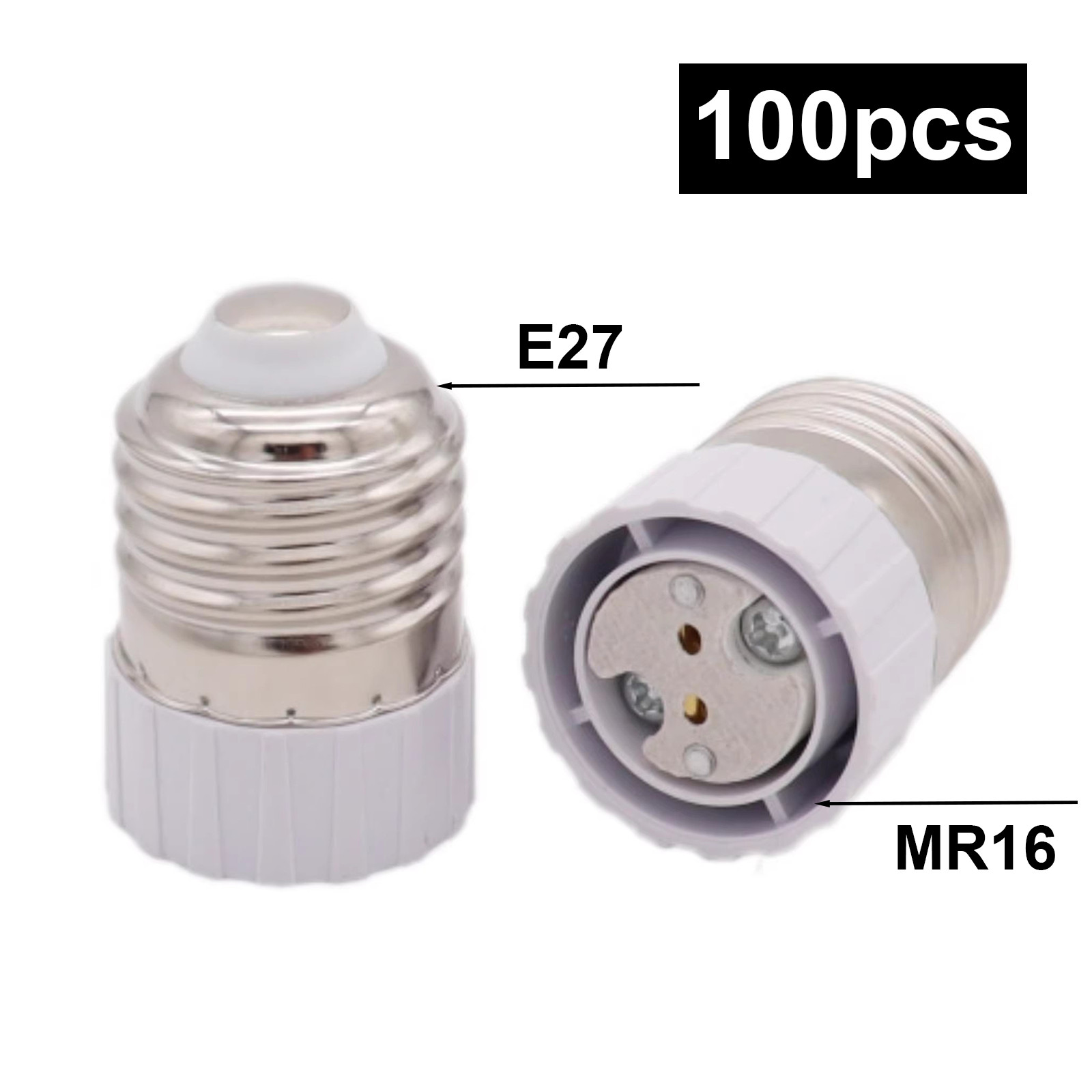 E27 to MR16 Socket Base Converter Holder LED Halogen CFL Light Bulb Lamp Adapter