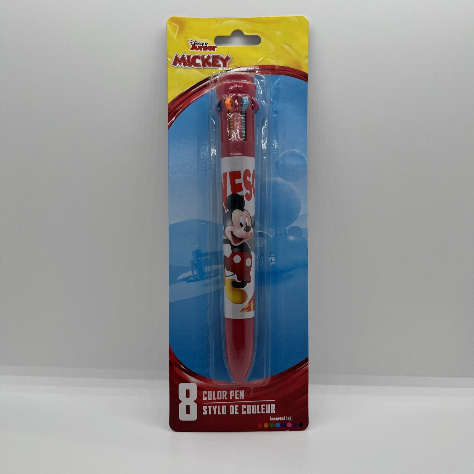 Peachtree Playthings Disney Junior MICKEY COLOR PEN With 8 Assorted Inks