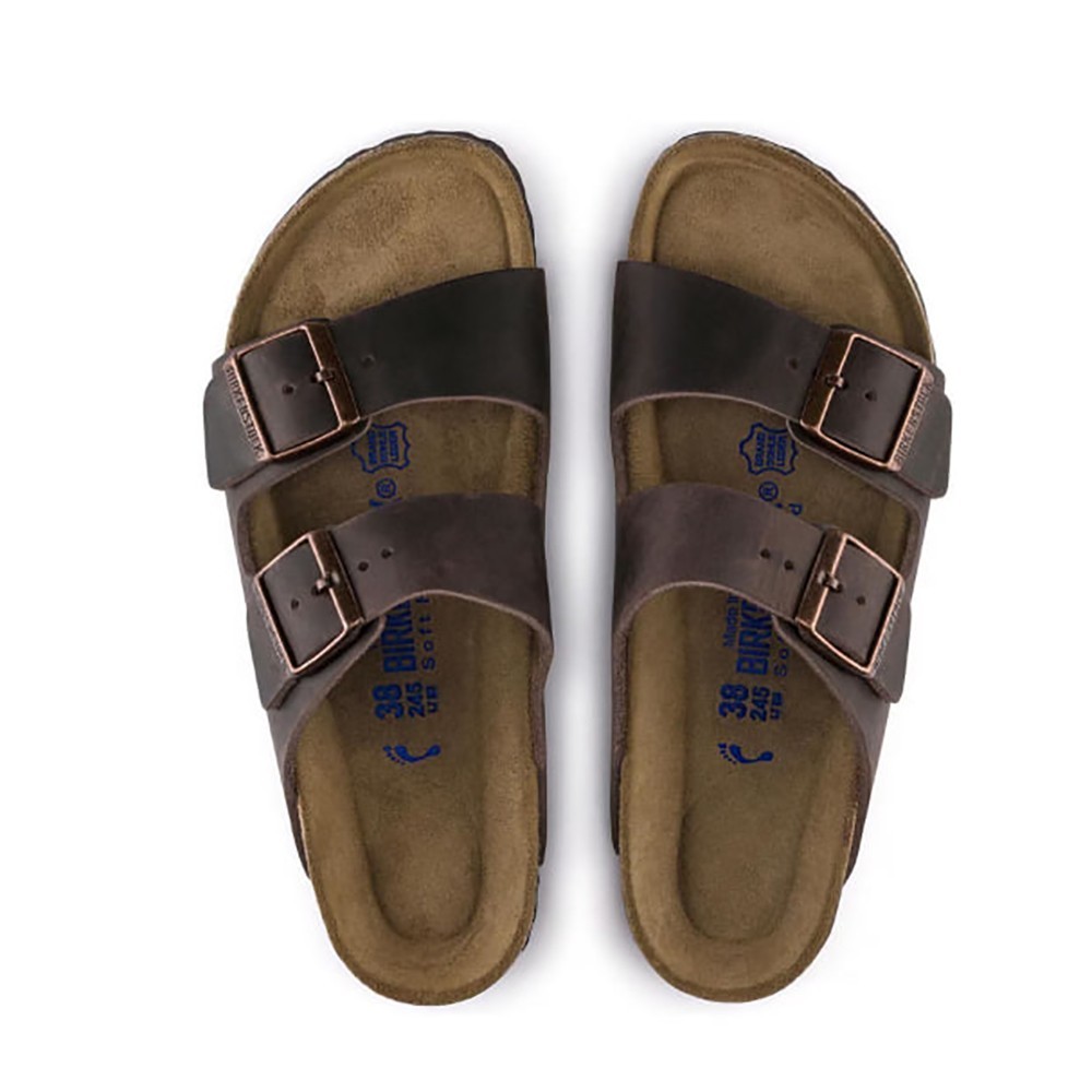 Birkenstock Unisex Arizona Habana Oiled Leather Sandals Select Size