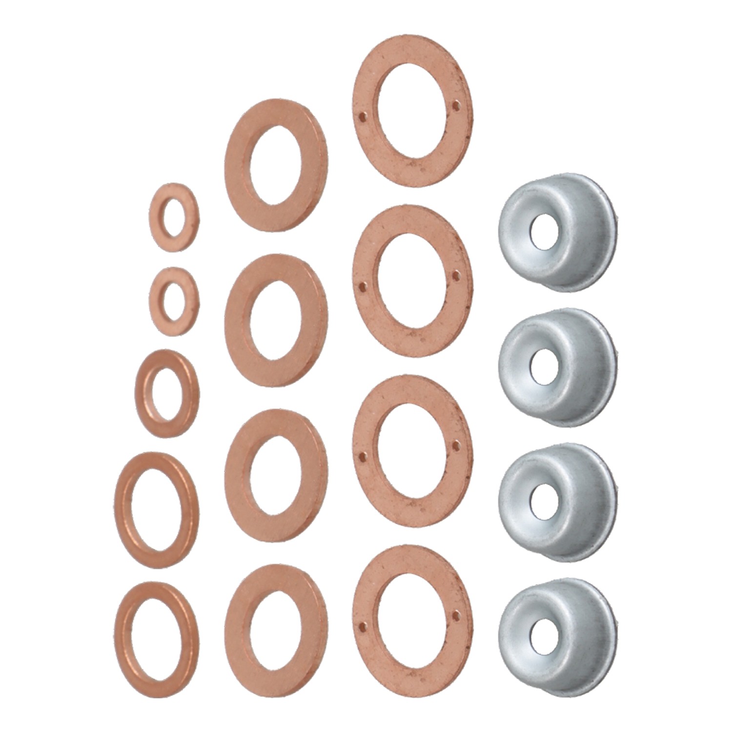 New Injector Seal Kit for Kubota V2203 V2403 V1902 V1702 V1505 19077-53650 4 CYL