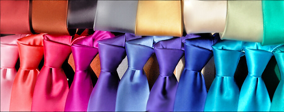 New Romario Manzini® Men's Traditional Solid Color Ties (55 colors)