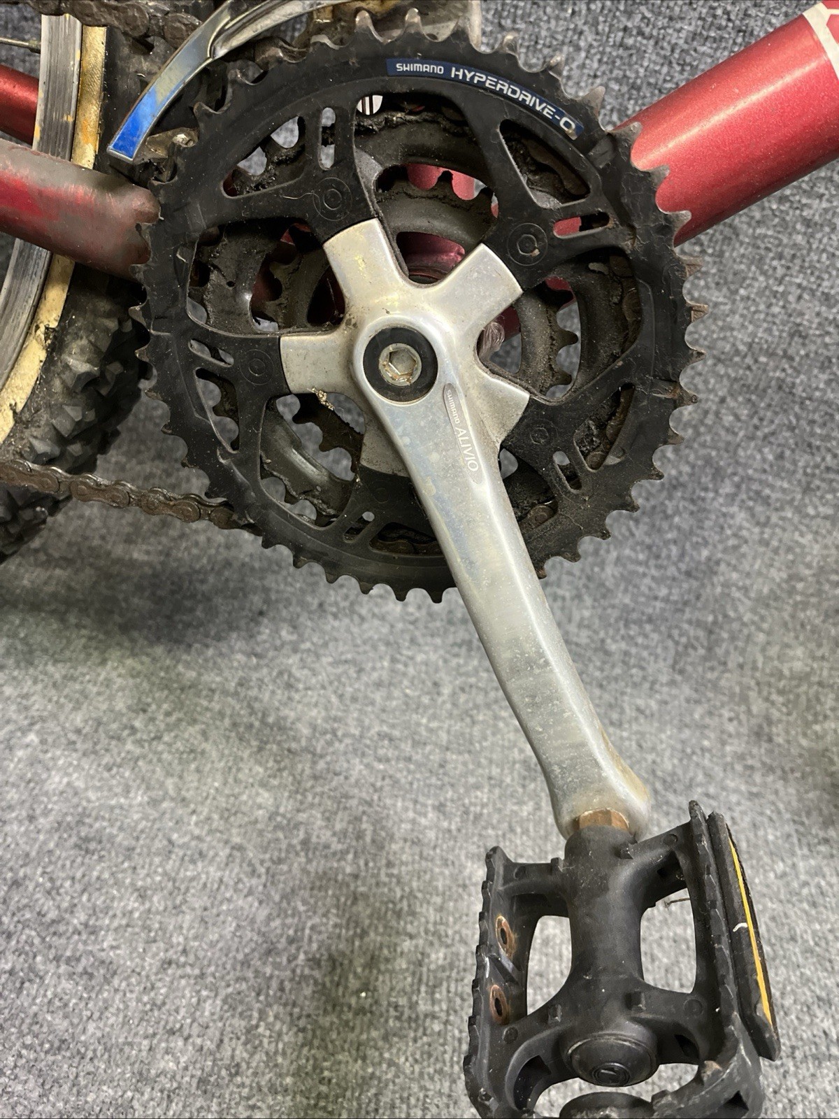 BARRACUDA A2B “TREE AMIGOS” Red/White MOUNTAIN BIKE OG DURANGO, CO RARE 1994