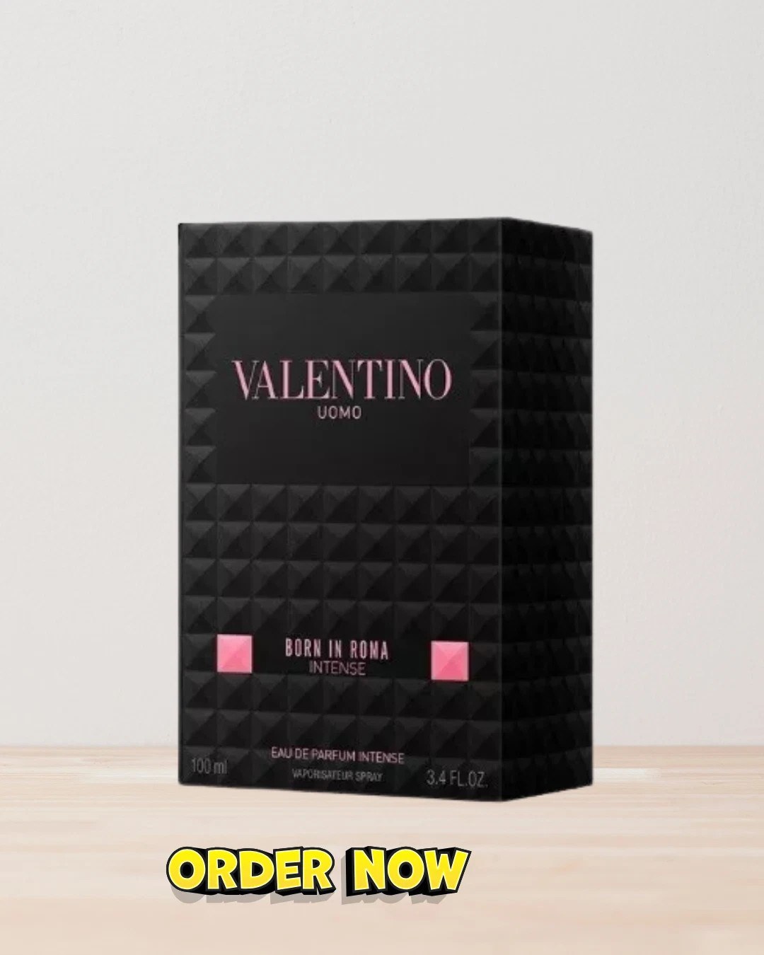 VALENTINO UOMO Born In Roma Intense EDP Spray 3.4 Oz / 100 ml Perfume for Men...