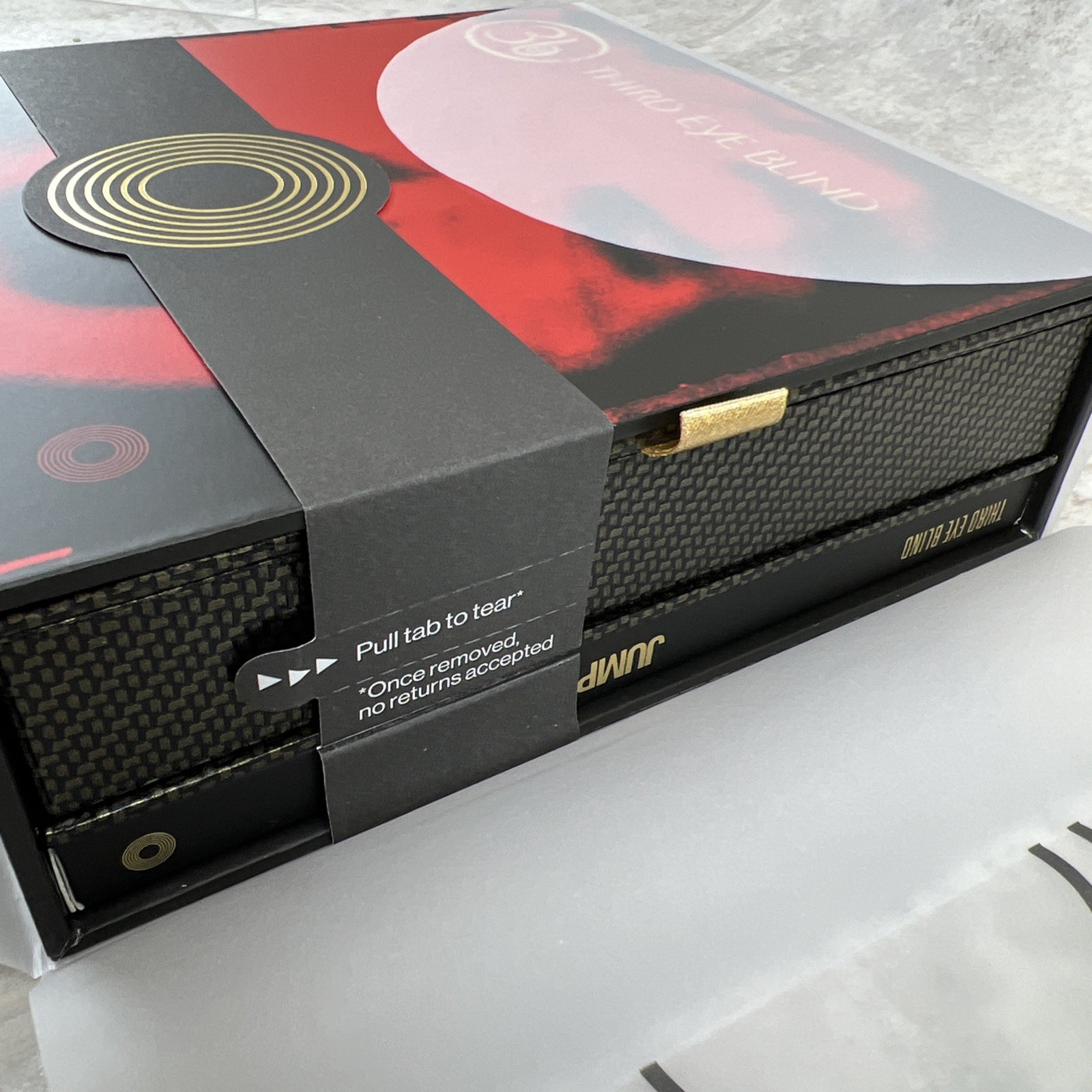 Third Eye Blind Jumper Gold Record- 5 Inch- 24 Karat - Rare- Limited Edition New