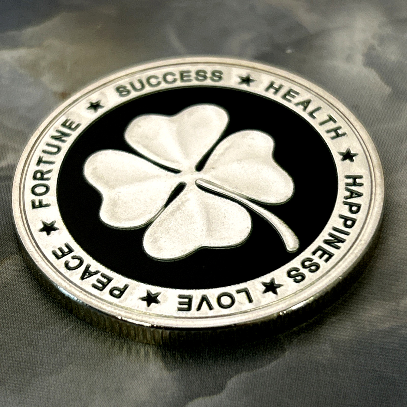 Irish Shamrock Lucky🍀777 Golf Ball Marker Pocket Coin-Metal 1.5" Premium Grade