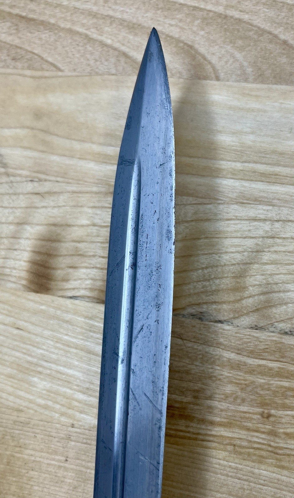 Swedish Mauser M1896 Bayonet & Scabbard Pre WW1 Post War Crown & Unit Markings