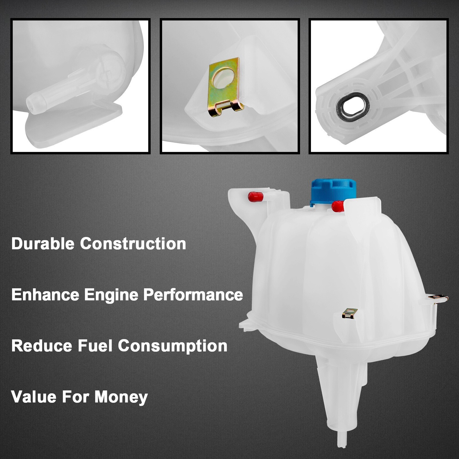 52014880AA Coolant Recovery Reservoir for 14-21 ProMaster 1500 2500 3500 603-832