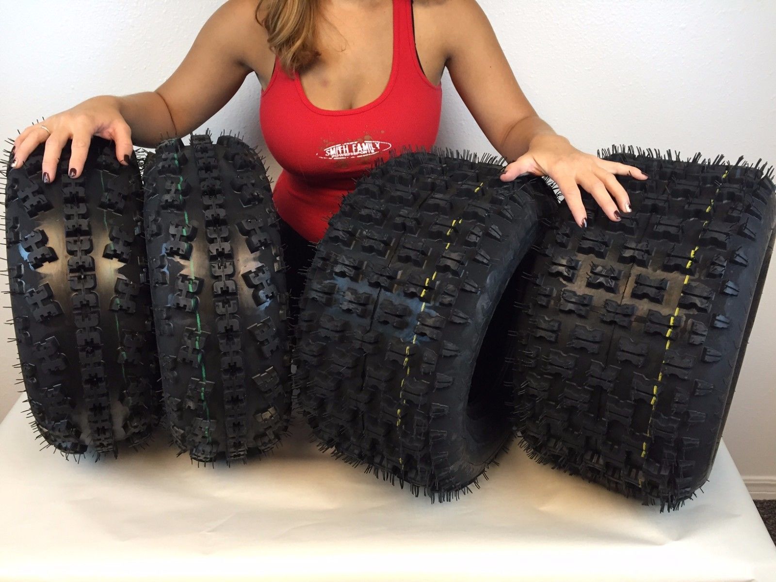 YAMAHA YFM 350 MASSFX SPORT ATV TIRES ( SET 4 ) 21X7-10, 20X10-9