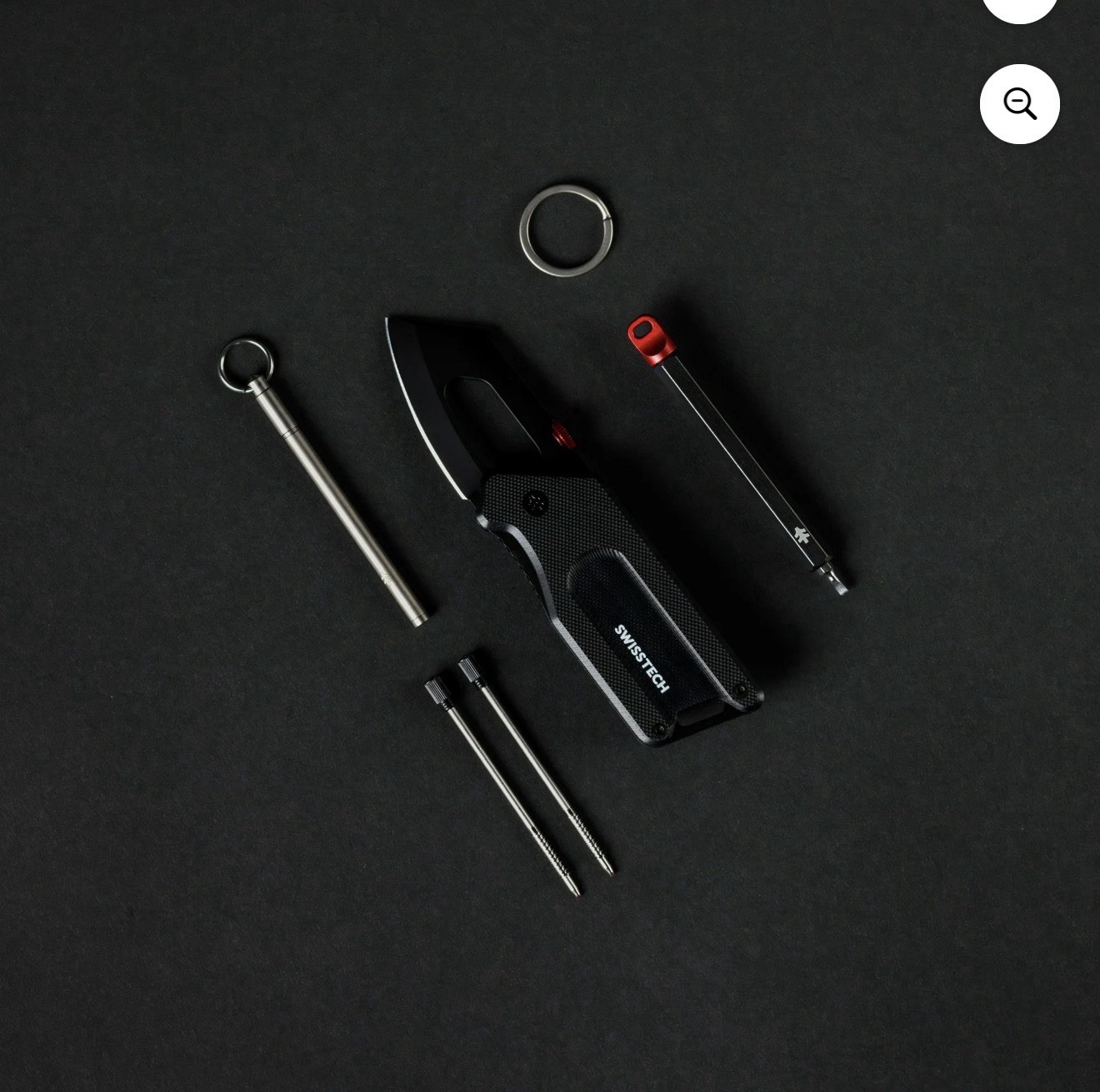 Swiss Tech 4-in-1 EDC Essential Multitools Knife Kit