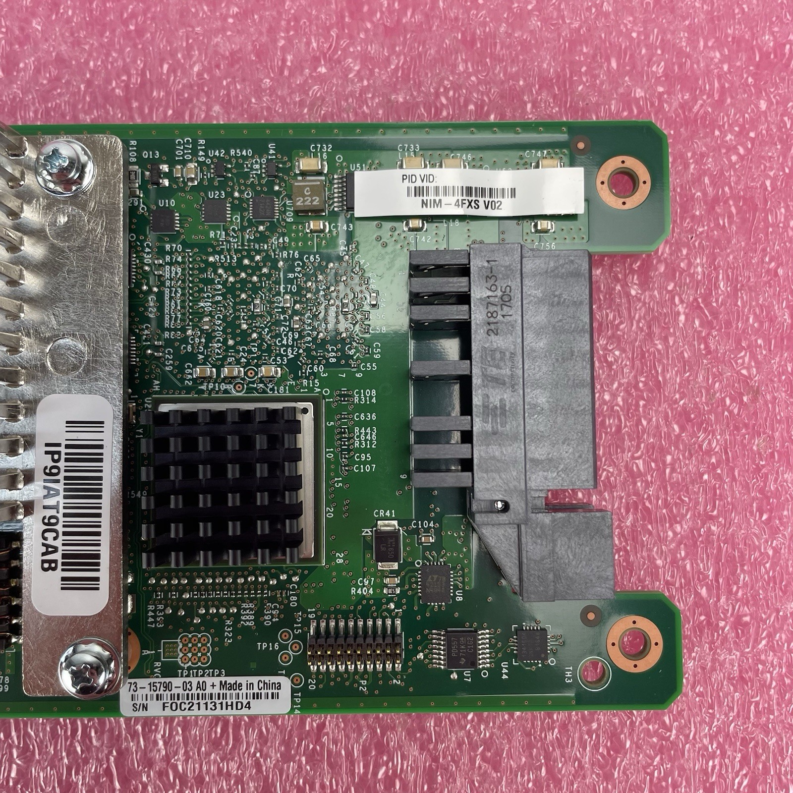 Cisco NIM-4FXS 4-Port FXS Network Interface Module