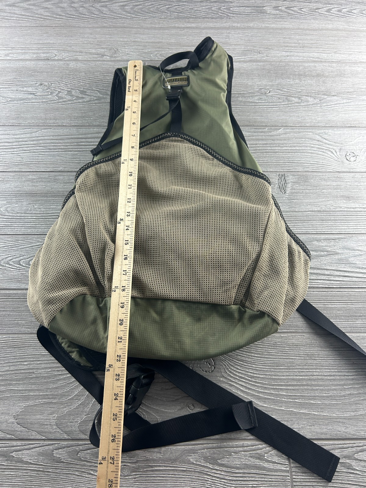 Mother tech technical bird hunting pack Green Mesh Back Clip Vest