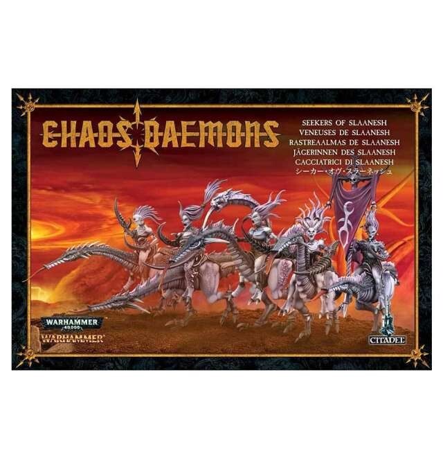 Warhammer AoS 40k KT Daemons of Slaanesh Seekers of Slaanesh (5) - new in box